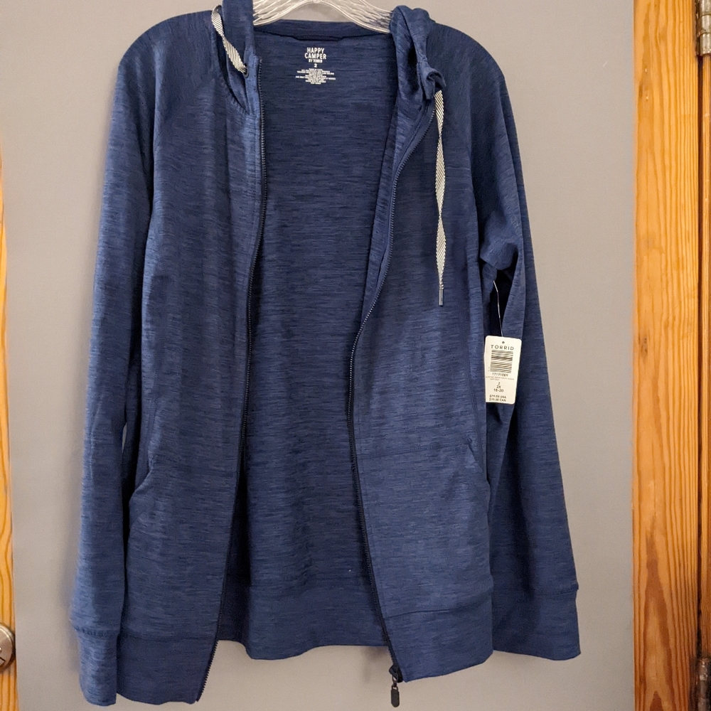 Super soft active zip hoodie